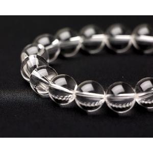 ブレスレット 高品質天然水晶 12φ 17玉の詳細画像2