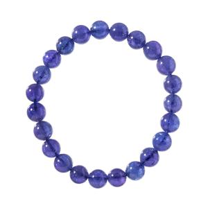 タンザナイト ブレスレット SA （タンザニア産） 8mm 23玉 No.10