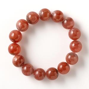 インカローズ ブレスレット 14mm 15玉 No.74