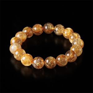 ルチルクォーツ ブレスレット SA (ブラジル...の詳細画像1