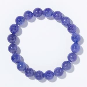 タンザナイト ブレスレット SA （タンザニア産） 10mm 20玉 No.15