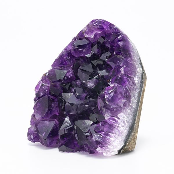 アメジスト クラスター （ウルグアイ産） 底辺カット No.568