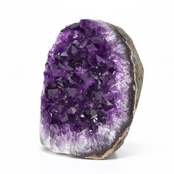 アメジスト クラスター （ウルグアイ産） 底辺カット No.570