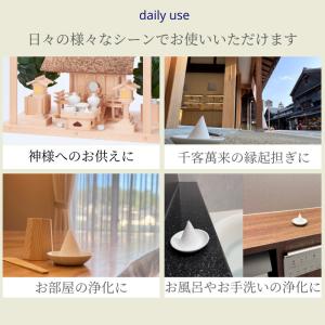 盛塩 パック (1kg) 盛り塩 神棚 お供え...の詳細画像5