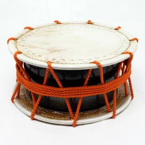 ゼンオン お祭り お囃子 並附 締太鼓 N-11 ロープ締 合板 牛本皮 和