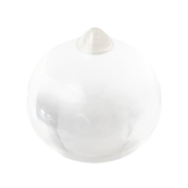 水晶 宝珠 天然水晶 （A） 28mm×29mm （アソート） No.14