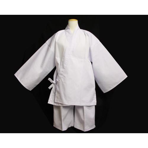 白衣 禊着 女性用 上衣・半ズボン T/Cウェザー フリーサイズ