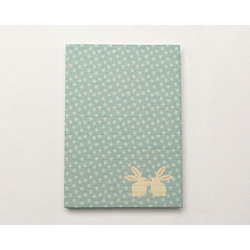 御朱印帳 ご朱印帳 迎兎（青）（ネコポス発送可）