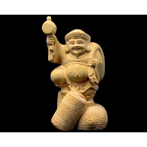 木彫 三俵 大黒様 No.2