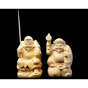 獅子鼻】 社寺仏閣、山車、だんぢり 木鼻4寸 1組（2体） : 田中