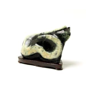 白蛇 置物 白蛇石（はくじゃせき） No.214 : 宮忠 - 通販 - Yahoo