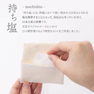 持ち塩 (5個 袋1個) セット お清め お祓...の詳細画像2