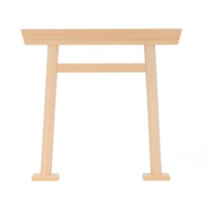 神棚 神具 仏具 やまこう 開運□明神鳥居 大型□総ひのき□商売繁盛