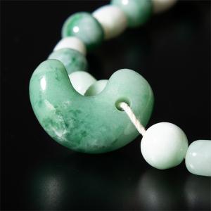 糸魚川翡翠 (いといがわひすい) 古代ネックレ...の詳細画像4