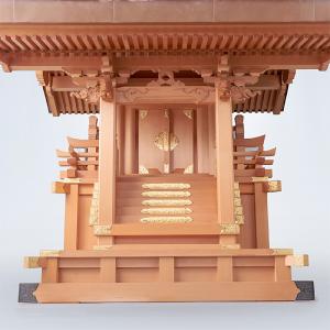 (アウトレット) 外祭用神殿 極上流造り向拝宮...の詳細画像3