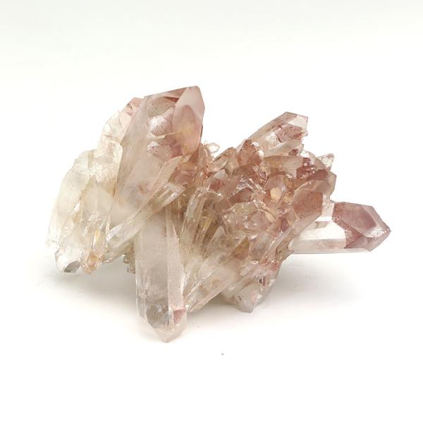水晶 クラスター レッドファントム （インド グントゥール産） No.715 （ポイント10倍）（天...