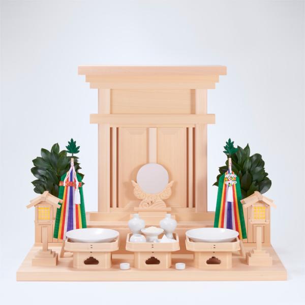 （御霊舎 セット） A-1+敷板（特大）+神具セット