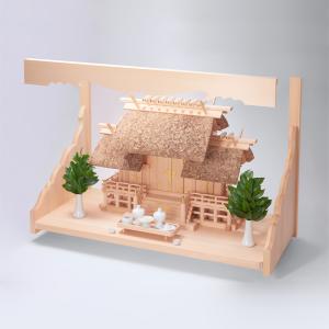 (神棚 セット) K-4+神棚板(持送式 雲板...の詳細画像1