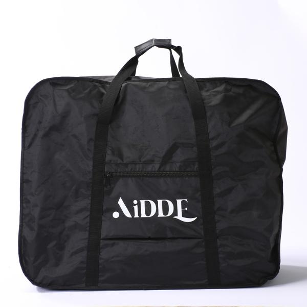 AiDDE 輪行袋 輪行バッグ 折りたたみ自転車 電動アシスト自転車 底板付き 厚手 持ち運び 防水...