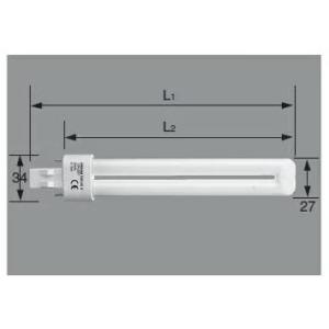 オスラム DULUXS7W/840 デュリュックス 3波長形 白色 コンパクト蛍光灯 OSRAM