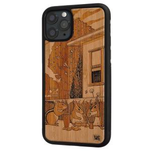 【Twig Case】iPhone 11/11 Pro/11 Pro Max リサイクルウッドケース...