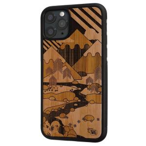 【Twig Case】iPhone 11/11 Pro/11 Pro Max リサイクルウッドケース...