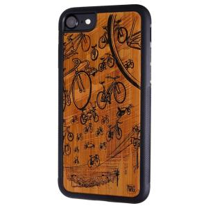 【Twig Case】iPhone SE2(2020)/8/7 リサイクルウッドケース【30 Bik...