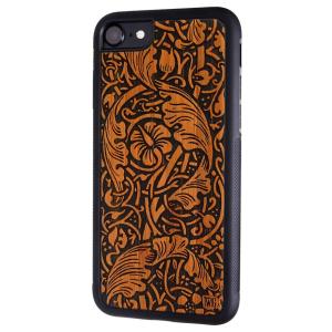 【Twig Case】iPhone SE2(2020)/8/7 リサイクルウッドケース【Vines-...
