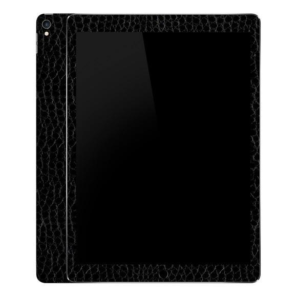 iPad Pro 10.5 レザー調プレミアムスキンシール【アリゲーターブラック】