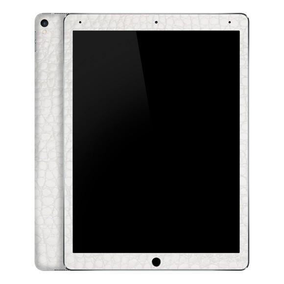 iPad Pro 10.5 レザー調プレミアムスキンシール【アリゲーターホワイト】