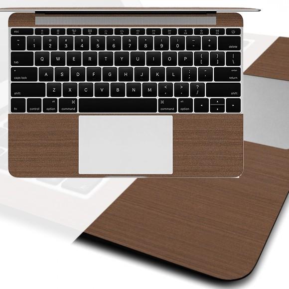 MacBook  12インチ メタル調プレミアムスキンシール【ブラッシュドコッパー】