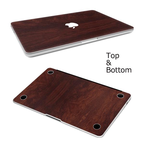 MacBook Air(2012-2017) 13インチ メタル調プレミアムスキンシール【トップ＆ボ...