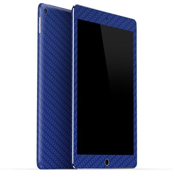 iPad Air2 カーボン調プレミアムスキンシール【カーボンブルー】