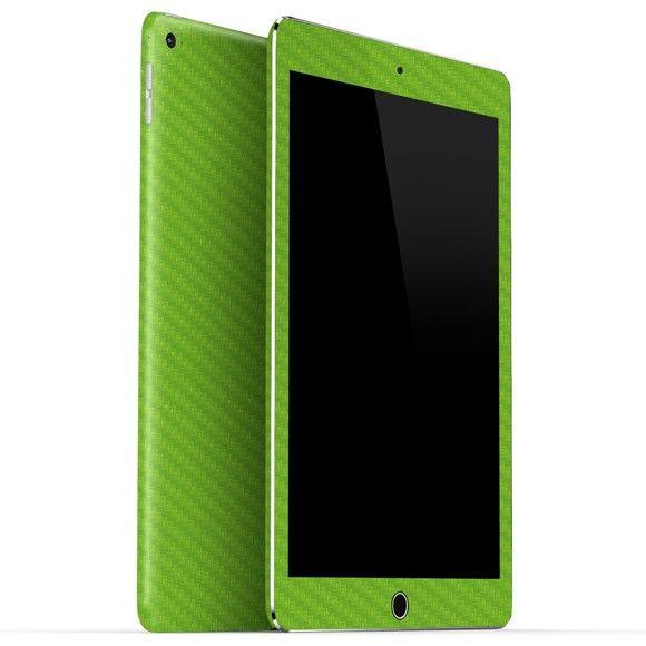 iPad Air2 カーボン調プレミアムスキンシール【カーボングリーン】