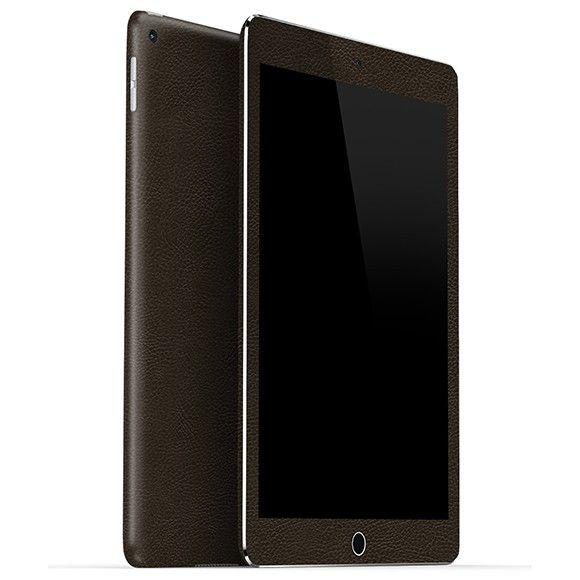 iPad Air2 レザー調プレミアムスキンシール【ブラウンレザー】