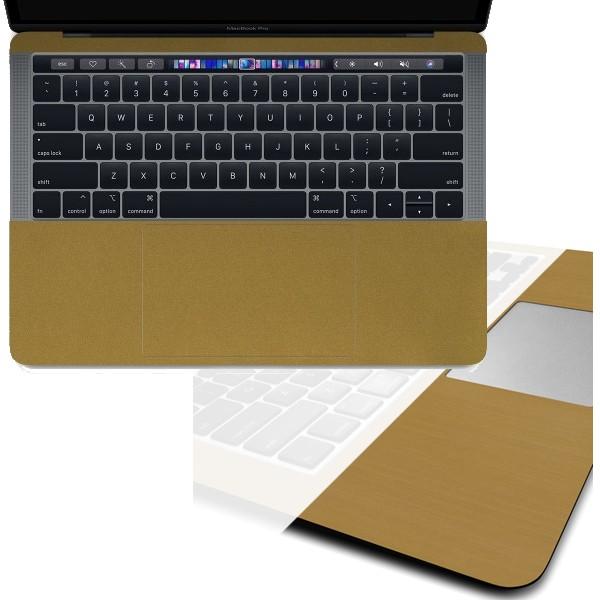 MacBook Pro with Touch Bar 13 メタル調プレミアムスキンシール【ブラッシ...