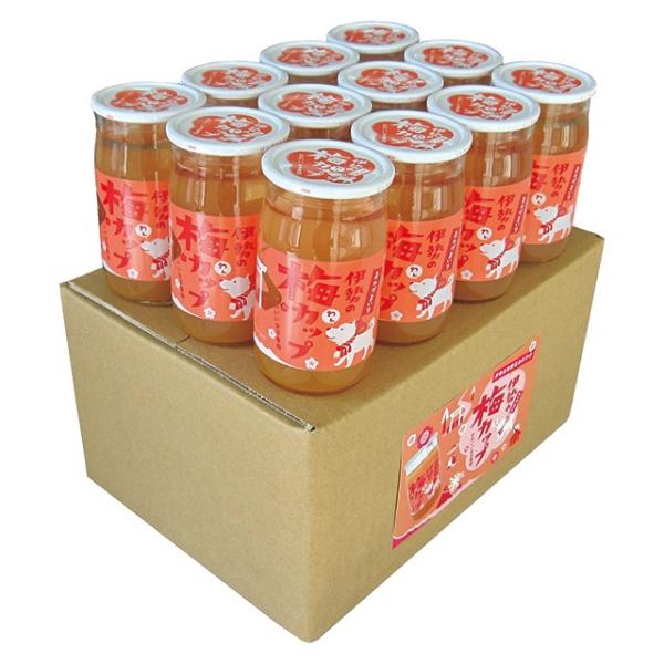 伊勢の梅カップ12本セット