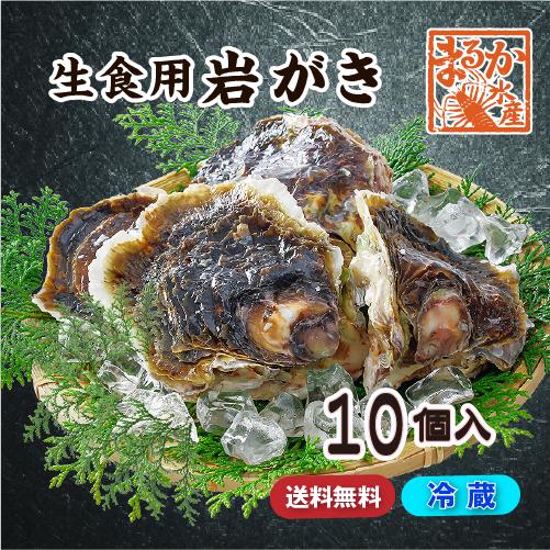 生食用 岩がき Lサイズ(250/300g）10個（軍手・ナイフ付）★[イタボ牡蠣]