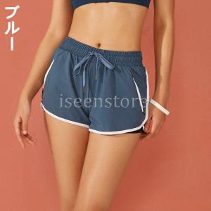 ランニングパンツ 夏 ボトムス キュロット シ...の詳細画像1