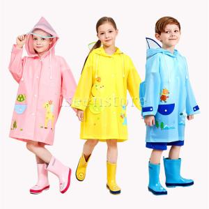 レインコート キッズ ランドセル対応 おしゃれ 女の子 かわいい 子供 こども 小学生 100-150cm レイングッズ カッパ 雨具 合羽 軽い レインウェア ポンチョ｜isenn