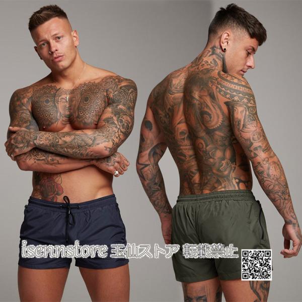 ショートパンツ メンズ ボトムス ハーフパンツ 短パン 夏服 ドライ 速乾 スポーツ ランニング フ...