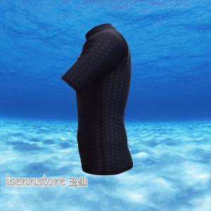 スポーツ水着 メンズ UVケア トップス 半袖...の詳細画像3