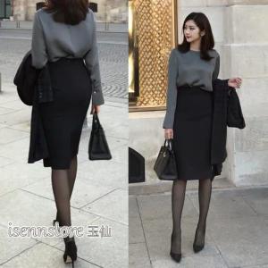 上品 オフィス スーツスカート レーディス 女...の詳細画像1