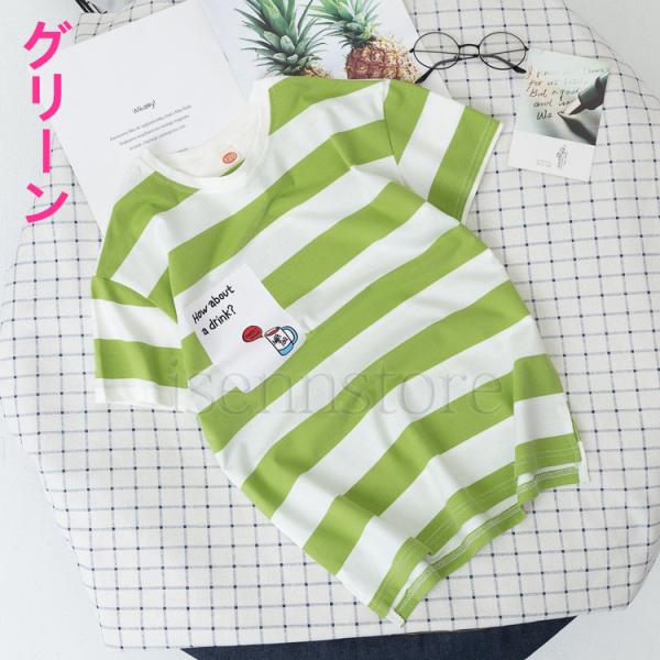 Tシャツ 子供服 キッズ ジュニア 女の子 ロングＴ チュニック シャツワンピース 韓国子供服 ボー...