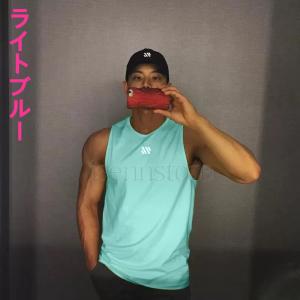 タンクトップ ノースリーブ 大きいサイズ メン...の詳細画像2