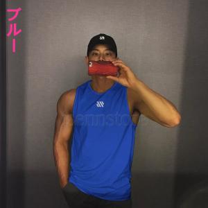 タンクトップ ノースリーブ 大きいサイズ メン...の詳細画像5