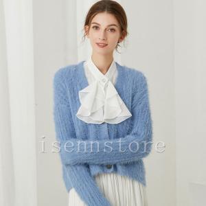 ボウタイ付け襟 つけ襟 レディース シフォン ...の詳細画像2