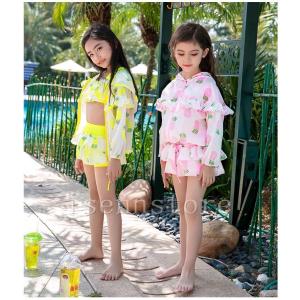 ジュニア キッズ 水着 女の子 子供服 フリル...の詳細画像4