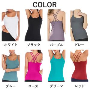 ヨガウェアトップス レディース 体型カバー カ...の詳細画像1