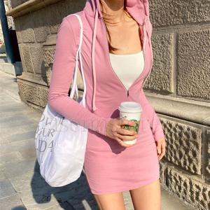 フロントジップワンピース ミニの商品一覧 通販 Yahoo ショッピング